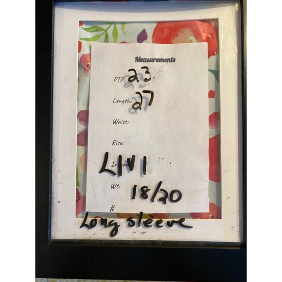 Livi Lane Bryant Sweatshirt Size 18 / 20 Black Raglan Sleeve Pass through Pocket - Picture 10 of 10